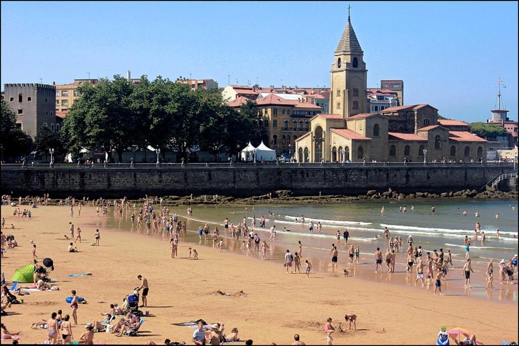 Апартаменти Centro Gijon Cabrales 31 Екстер'єр фото